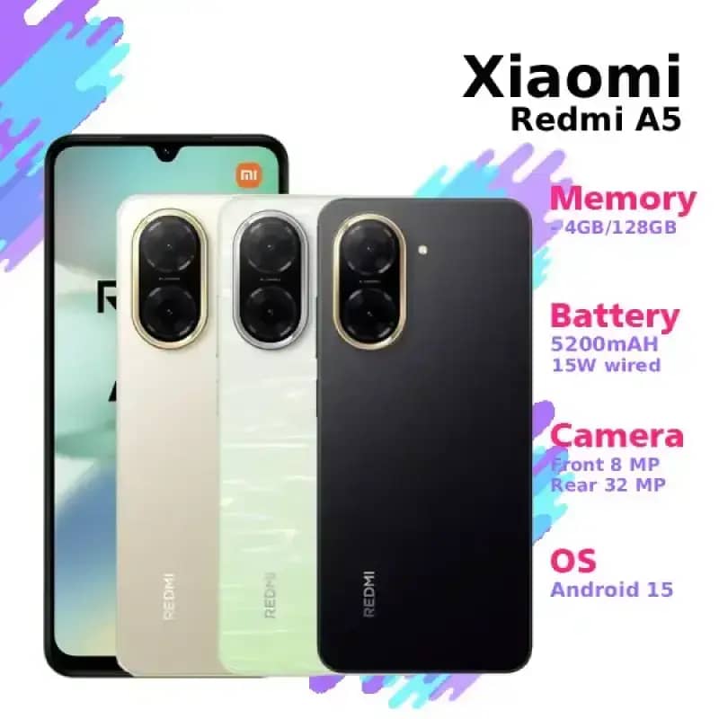 Hp/Smartphone Android Xiaomi Redmi A5 4/128 GB Redmi A5 4GB+128GB