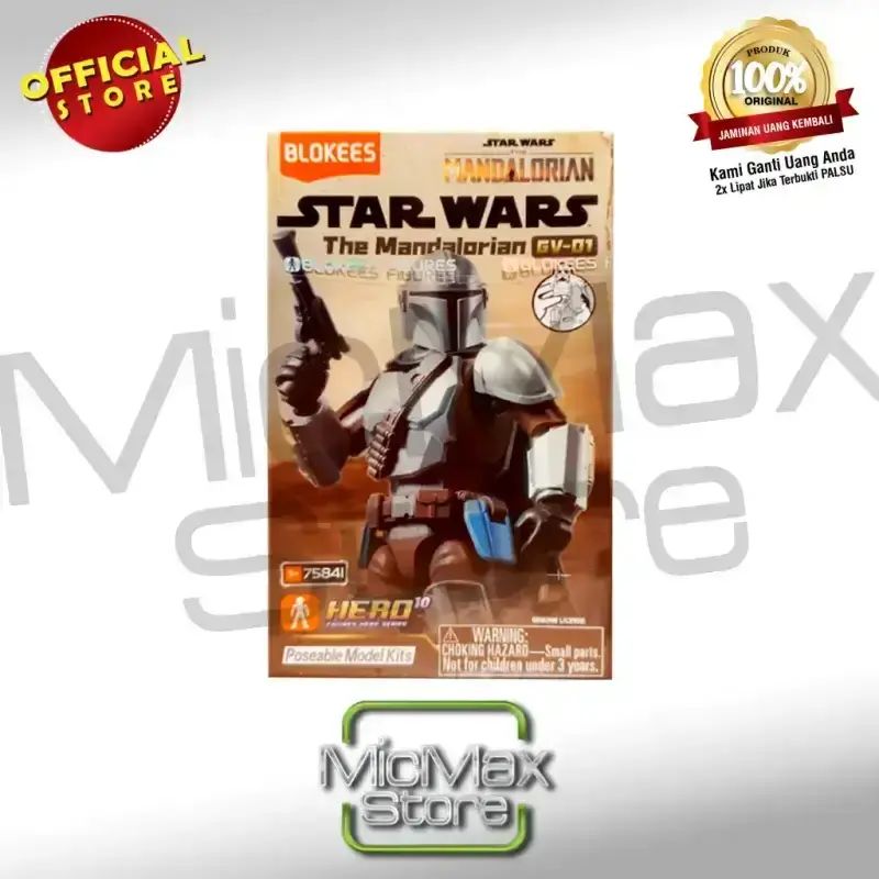 Promo Blokees Star Wars Gv01 The Mandalorian Series Random 75841
