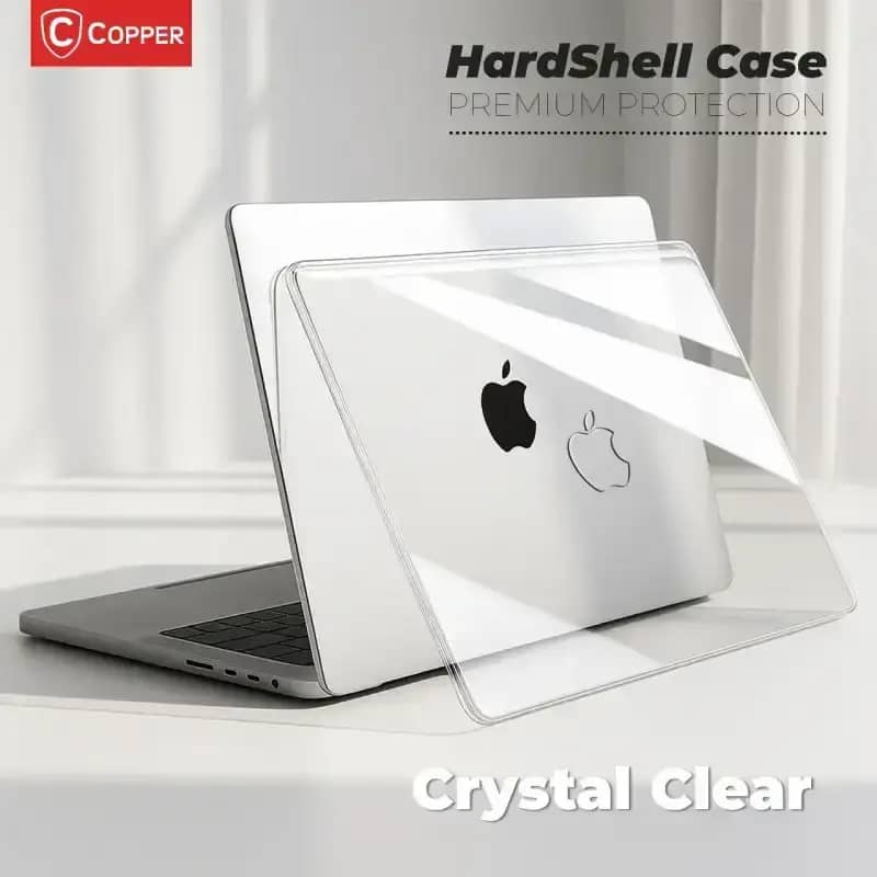COPPER Hard-Shell Crystal Case For MacBook Air Pro M1 M2 M3 M4  Max 2016 2017 2018 2019 2020 2021 2022 2023 2024 2025