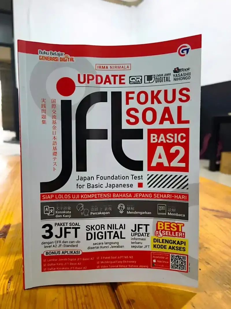 Jual Buku Jft Fokus Soal Basic A2 | Panduan Latihan Intensif Soal Jft ...