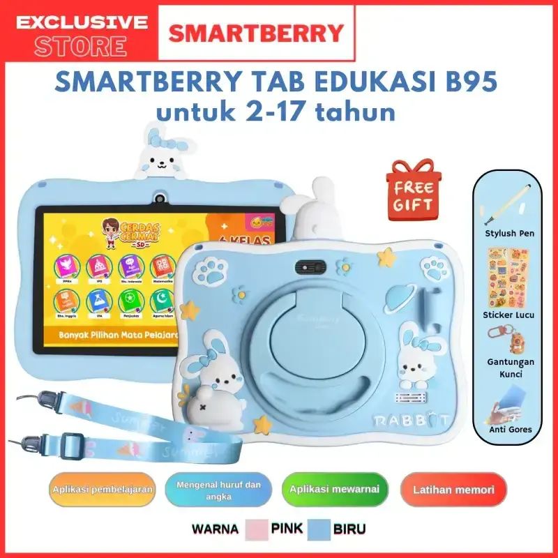 Promo Smartberry Study Tab 4/128gb B89 Plus / B95 / Tablet / Hadiah ...