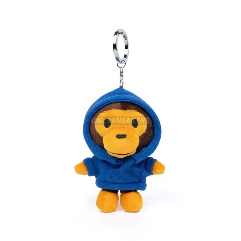 Jual Bape Baby Milo Plush Doll Hoodie Keychain Blue Di Seller