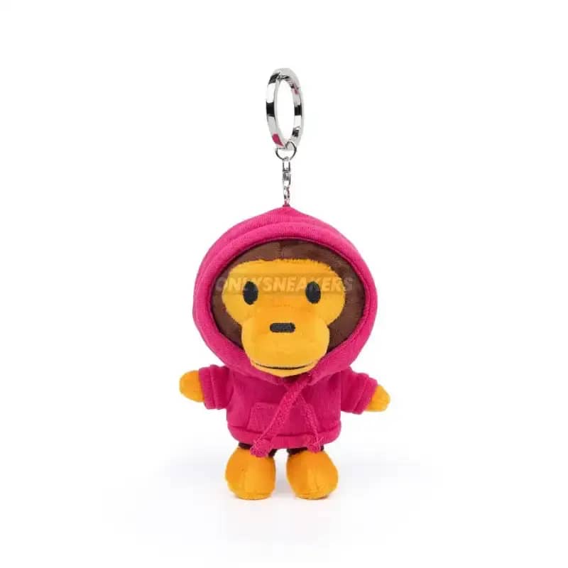 Jual Bape Baby Milo Plush Doll Hoodie Keychain Pink Di Seller