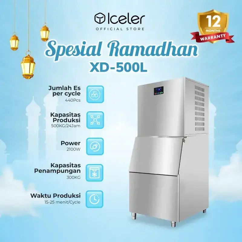 Daftar Harga Ice Cube Machine Maker 🔥 Original & Spesifikasi Lengkap ...