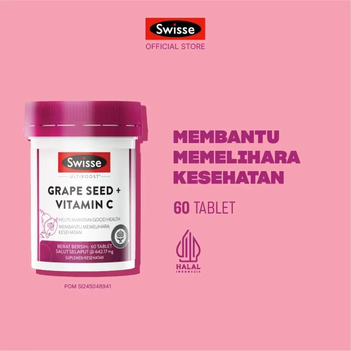 swisse astaxanthin glutathione complex Promo Bundling Swisse Ultiboost Astaxanthin Glutathione Complex 30s + Swisse  Ultiboost Grape Seed Vitamin C 60s Diskon 20% Di Seller Swisse Indonesia  Flagship Store - Kamal Muara, Kota Jakarta Utara