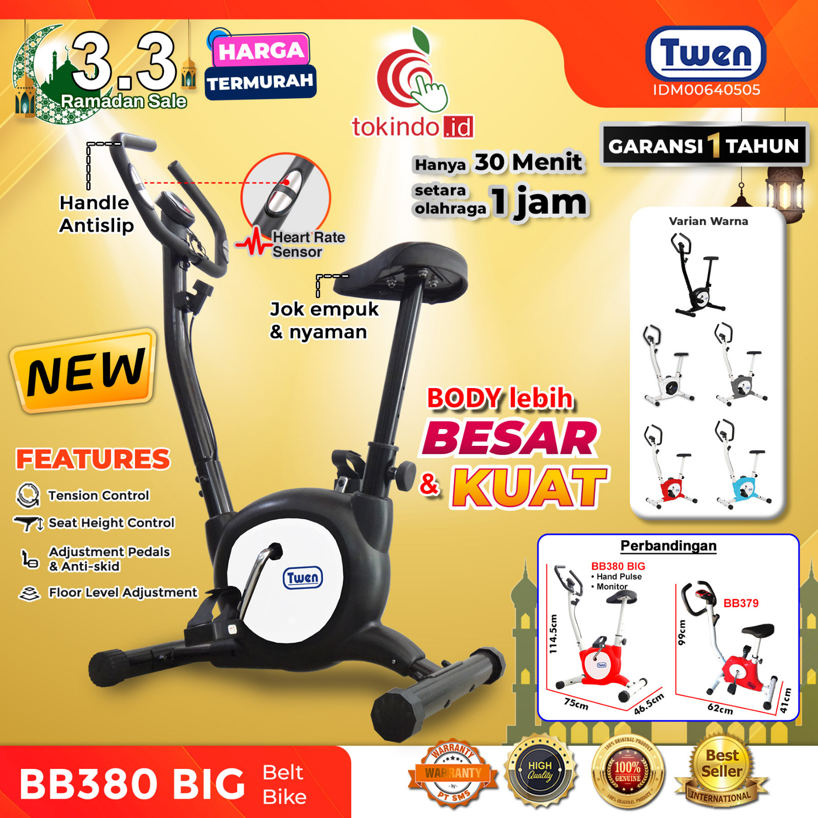 Harga stationary bike 2025