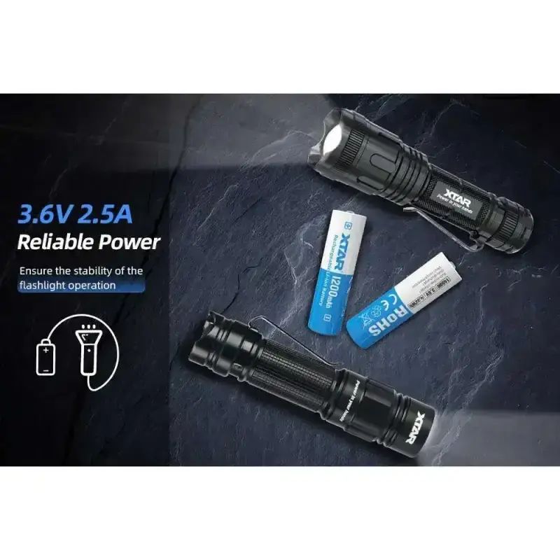 Jual Xtar Baterai Rechargeable 14500 Li-ion 1200mah - Pengisian Cepat ...