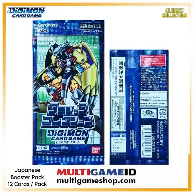 Jual Digimon Card Game Classic Collection Booster Pack (ex-01) Di Seller Multigameid Flagship Store - Multi Game - Kota Jakarta Utara | Blibli Jual Digimon Card Game Classic Collection Booster Pack (ex-01) Di Seller Multigameid Flagship Store - Multi Game - Kota Jakarta Utara | Blibli