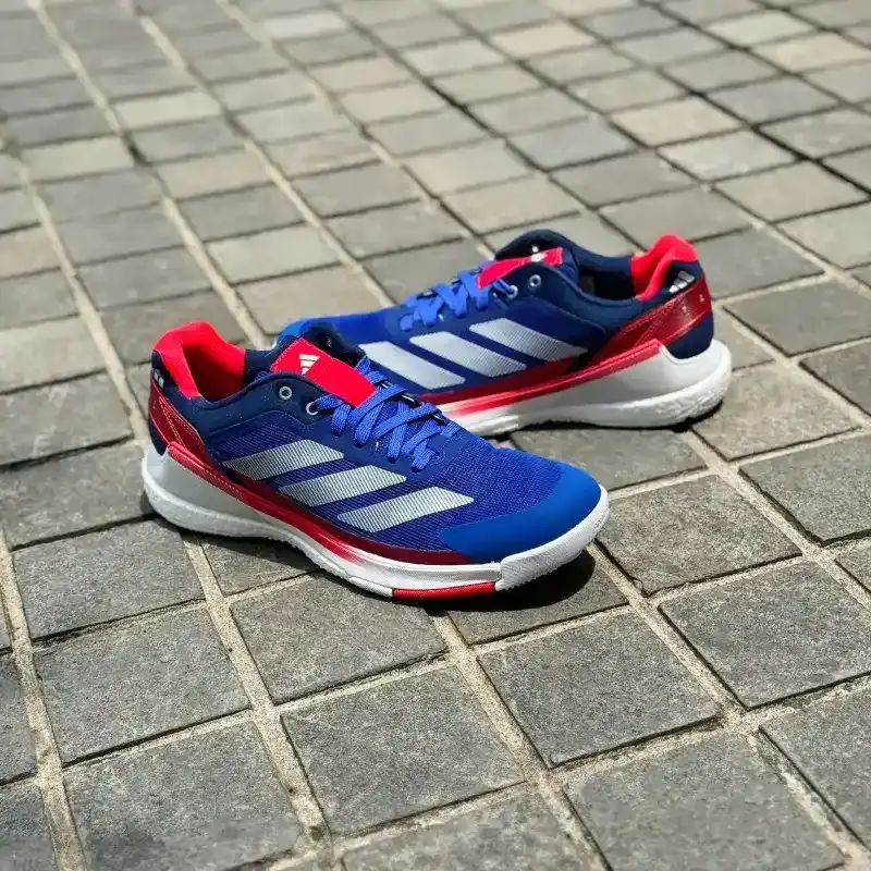 Jual adidas Crazyquick Boost Padel Shoes Lucid Blue Silver