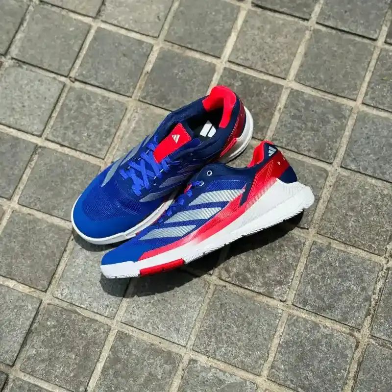 Jual adidas Crazyquick Boost Padel Shoes Lucid Blue Silver