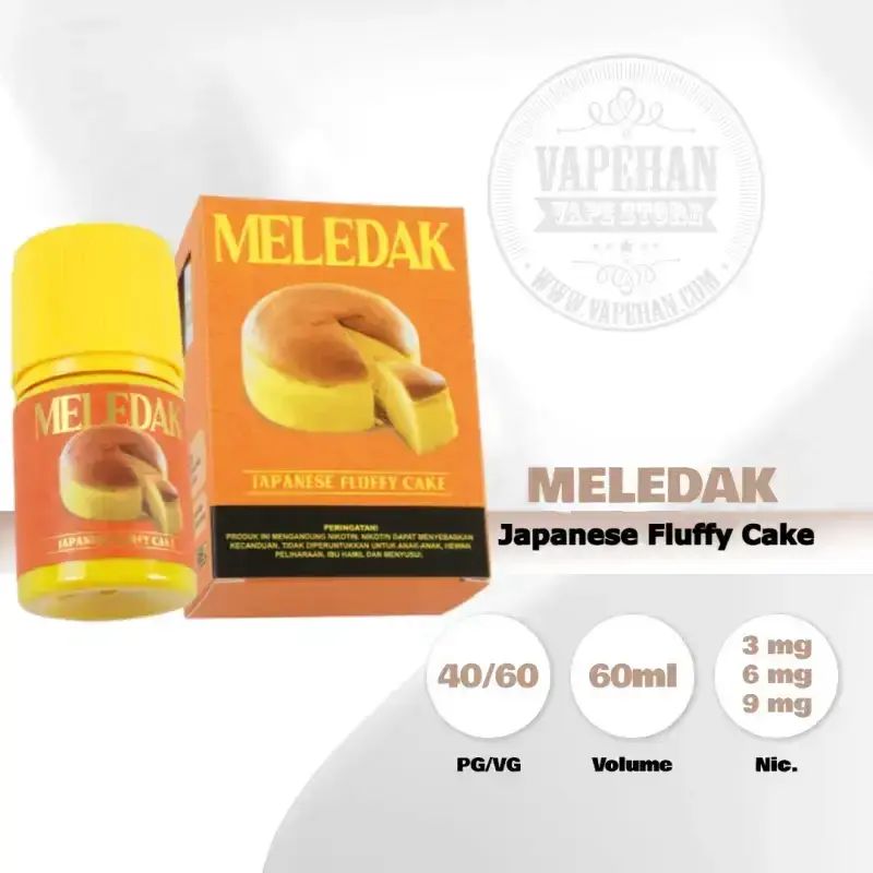 Jual Liquid Vape Meledak V4 Japanese Fluffy Cake 60ml By Rascal Worldwide  Di Seller Vapehan Store - Vapehan Store - Kota Jakarta Timur | Blibli