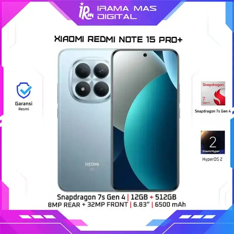 Jual Xiaomi Redmi Note 15 Pro+ 5g 12gb 512gb (blue, Brown) Di Seller ...