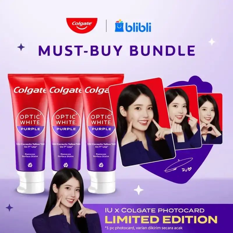 Colgate Scan Card Optic White Purple Gratis Ongkir 🔥 Harga Murah Maret 2026