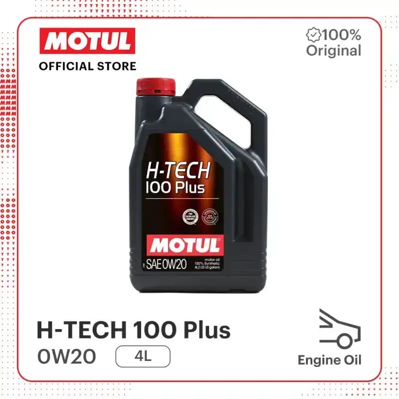 Promo Motul Oli Mobil H-tech 100 Plus 0w20 4l Ii Diskon 2% Di