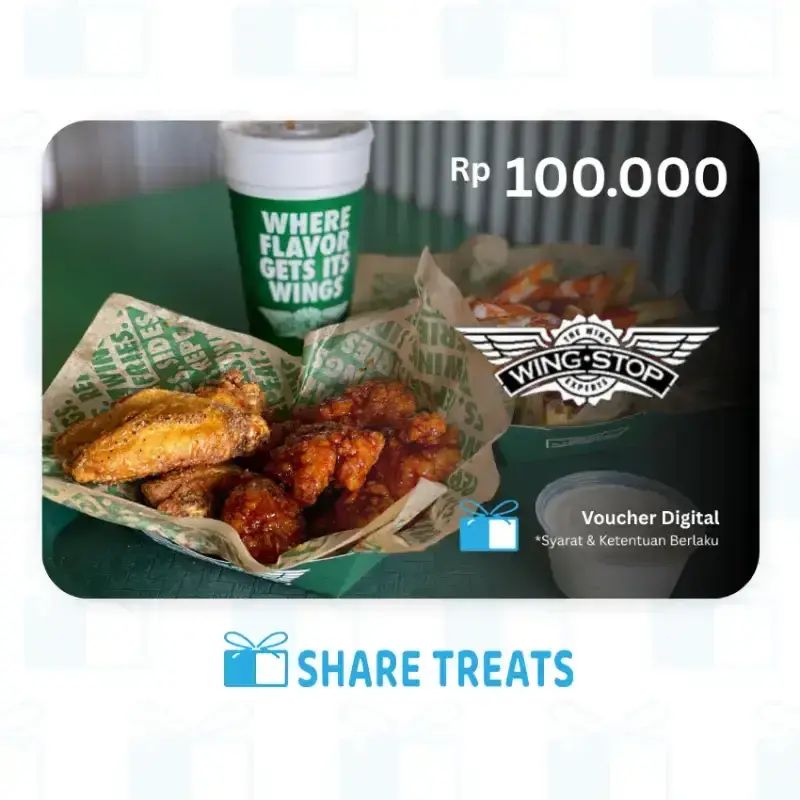 Wingstop Digital Jual Wingstop Voucher Digital Rp 100,000 Di Seller Share Treats ...