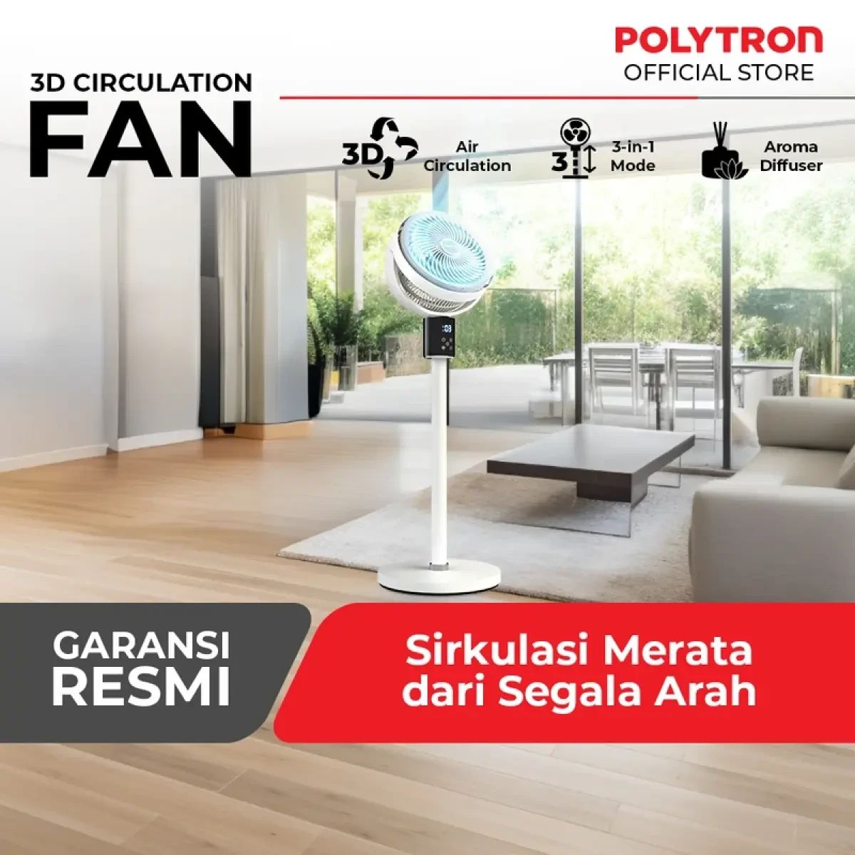 Air Circulator Fan Garansi Resmi Indonesia 🔥 Harga Oktober 2026
