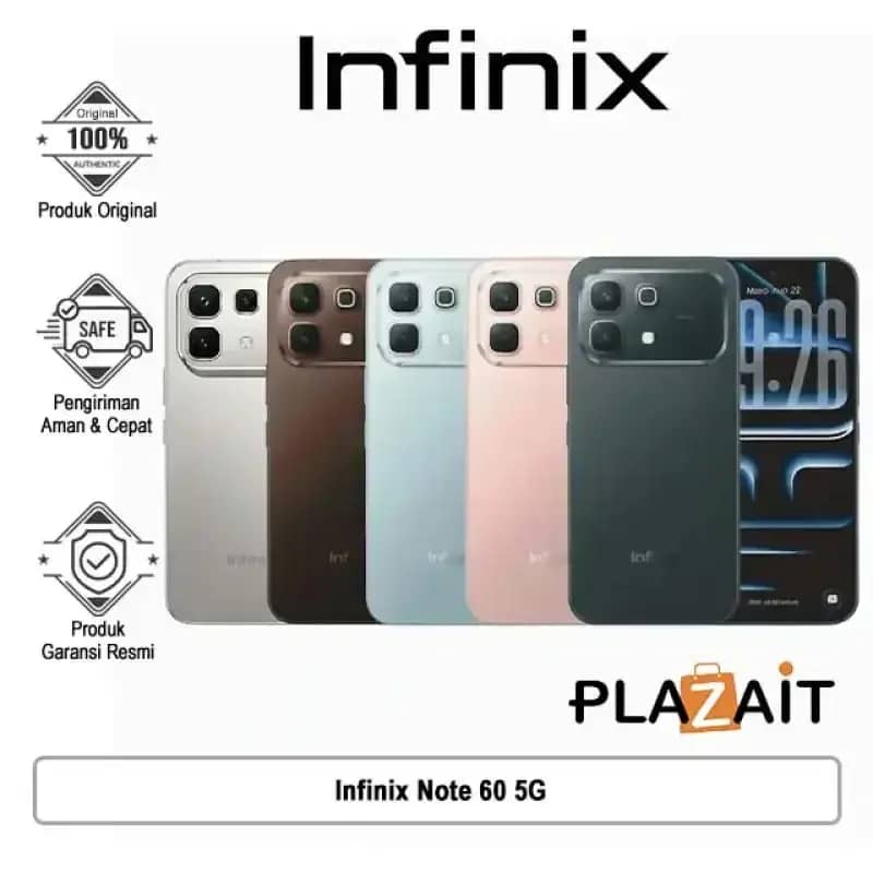 Jual Infinix Note 60 5g 8gb/256gb - Garansi Resmi Di Seller Pt ...