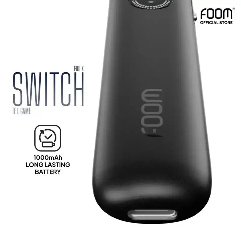 Jual [pre Order] Foom X Switch Black - Bundling Red Apple 15 Ml Di ...