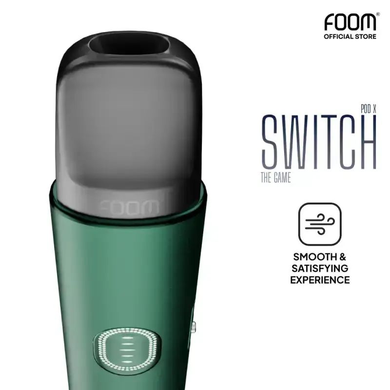 Jual Foom X Switch Green - Bundling Icy Honeydew 15 Ml Di Seller Foom ...