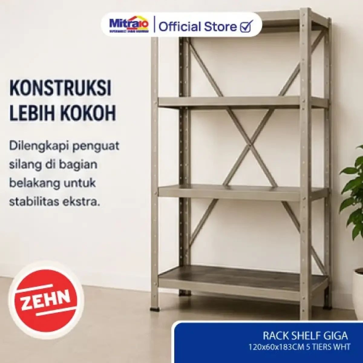 Jual Metal Shelving 🔥 Harga Murah & Kualitas Terbaik Agustus 2026