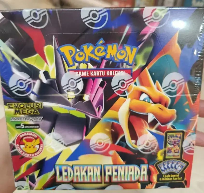 Jual Pokemon Tcg Indonesia Ledakan Peniada Ma4 Booster Box Di