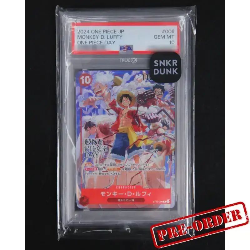 Jual One Piece Card St10-006 Psa10 Monkey D. Luffy One Piece Day