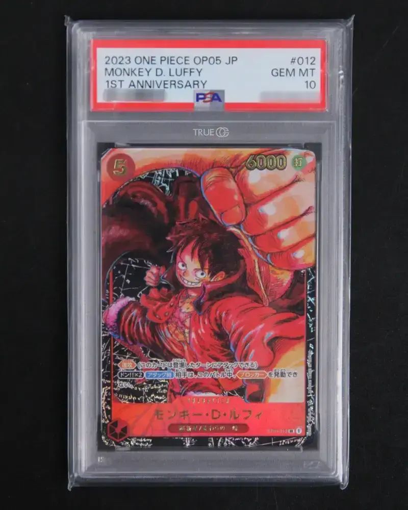 Jual One Piece Card Psa10 St01-012 Monkey D. Luffy Op05 1st