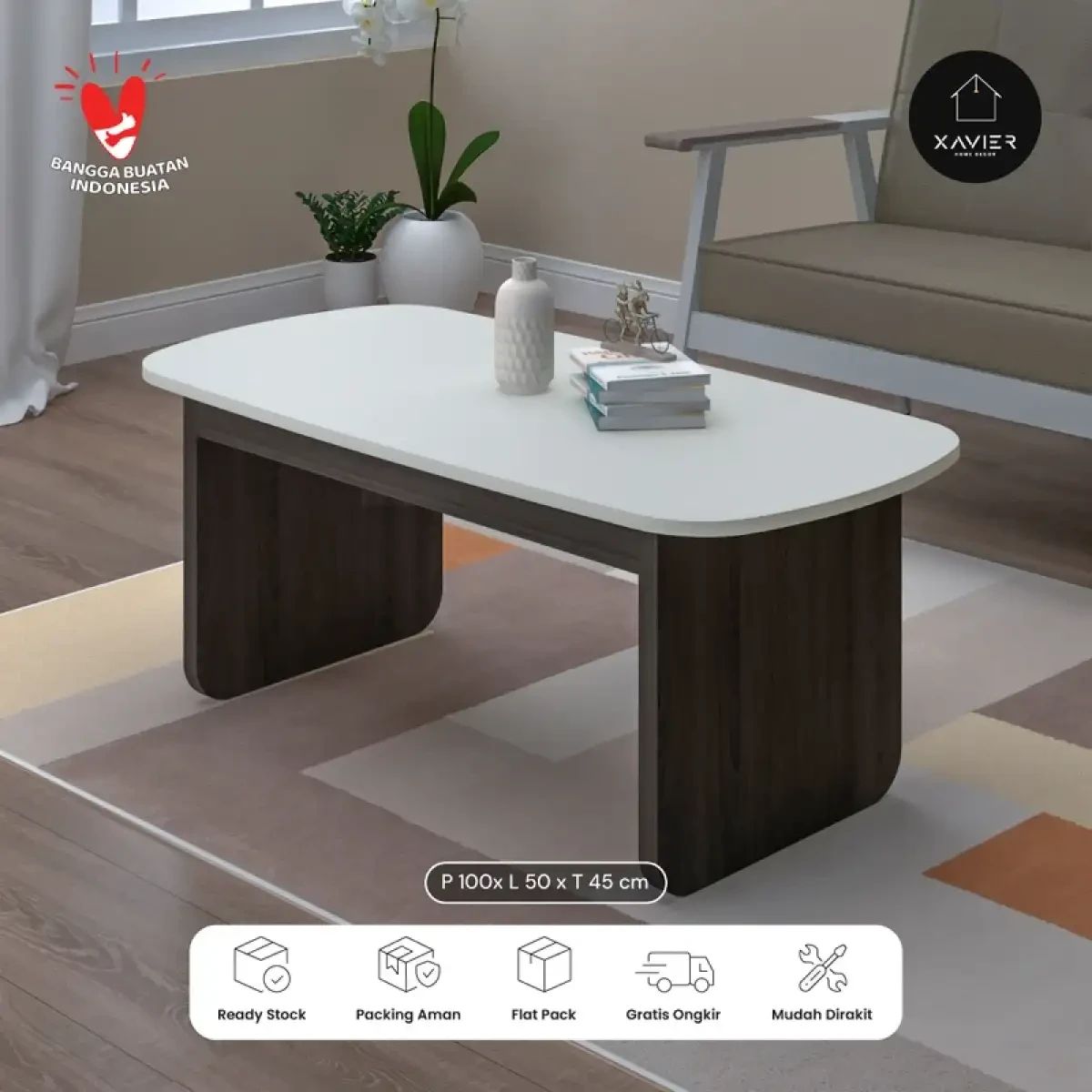 Jual Xavier Home Decor - Juno Meja Tamu Minimalis - Coffee Table Modern ...