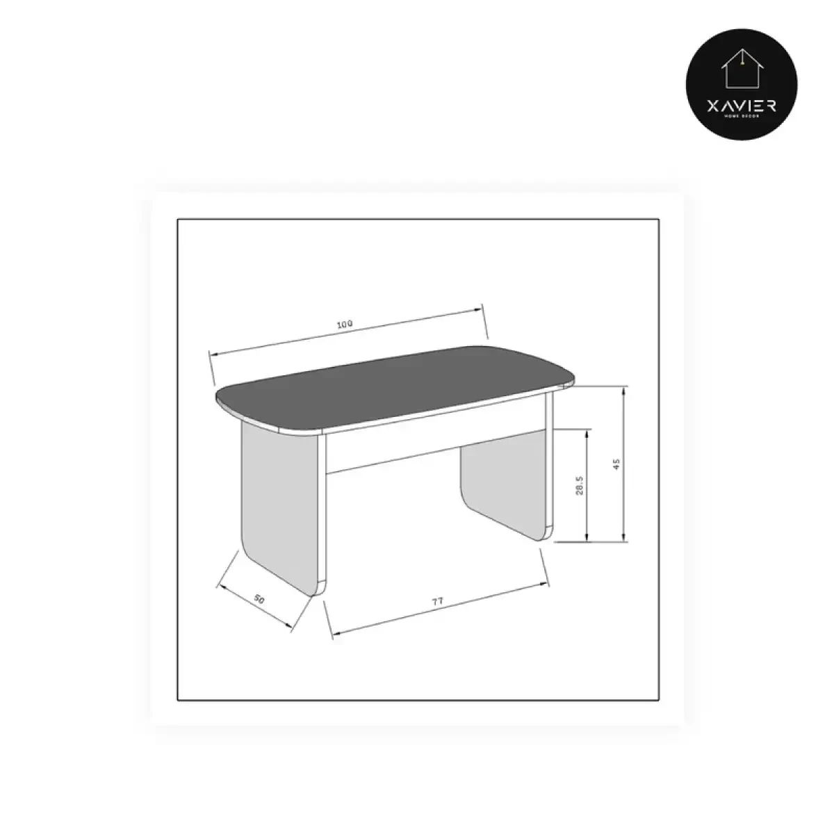 Jual Xavier Home Decor - Juno Meja Tamu Minimalis - Coffee Table Modern ...