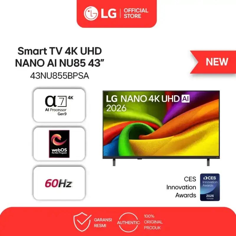 Lg 4 K Tv 60 Inch Garansi Resmi Indonesia 🔥 Harga Mei 2026
