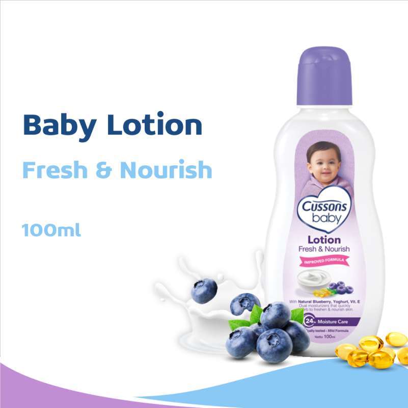 Jual CUSSONS BABY Lotion Fresh & Nourish [100ml] di Seller