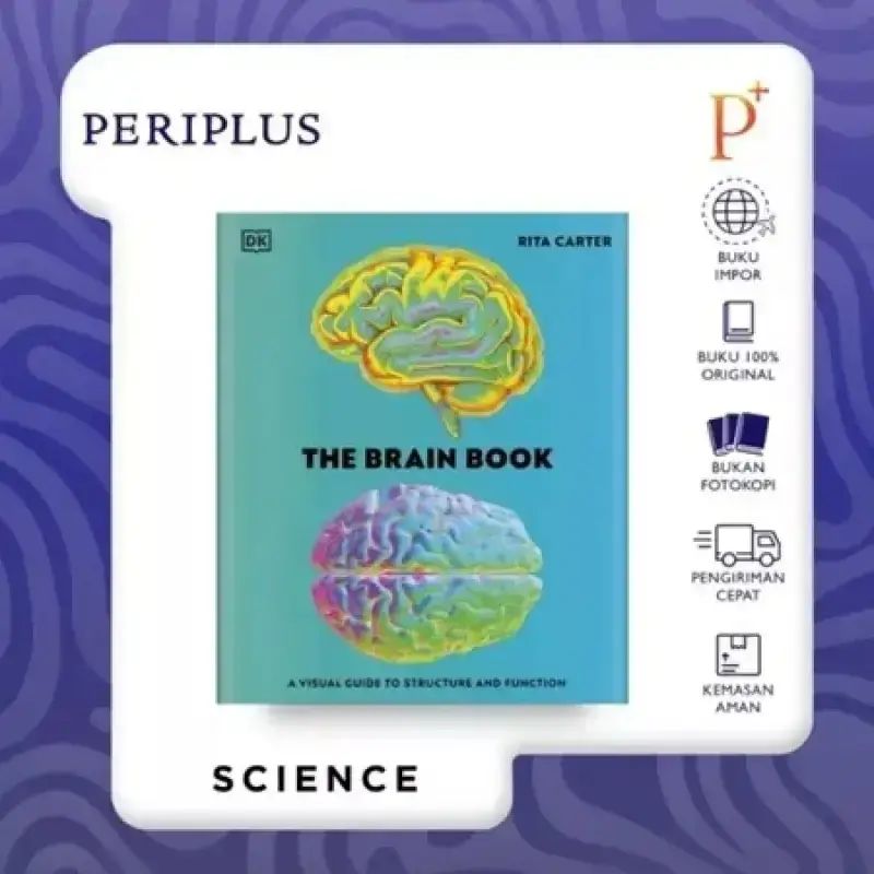Jual The Brain Book: A Visual Guide To Structure And Function ...