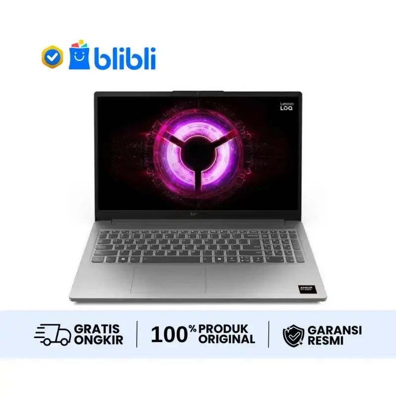 Lenovo Ryzen 7 Rtx3050 RAM 16 GB 🔥 - Garansi Resmi Juli 2026