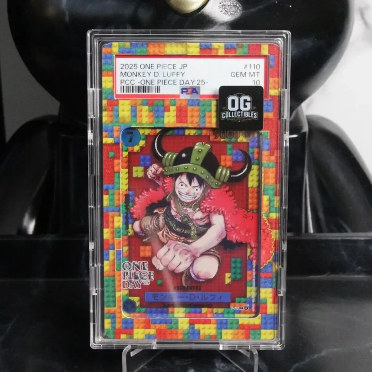 Promo One Piece Card P-110 Psa10 Monkey D. Luffy One Piece Day
