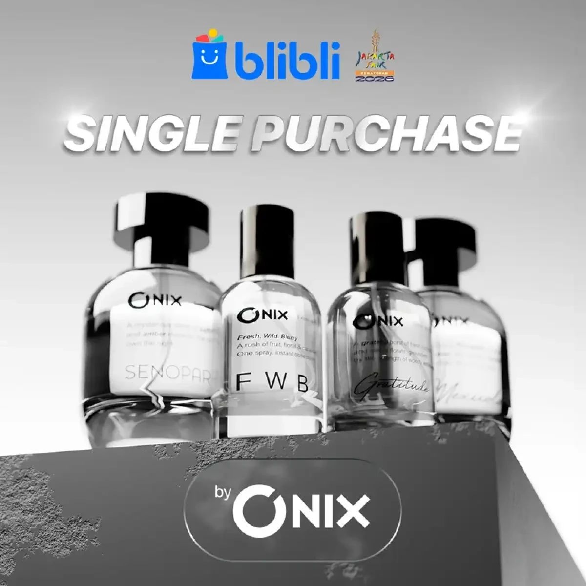 Single Purchase Promo Onix Prj X Blibli 2026 Exclusive – Single Purchase Perfume ...