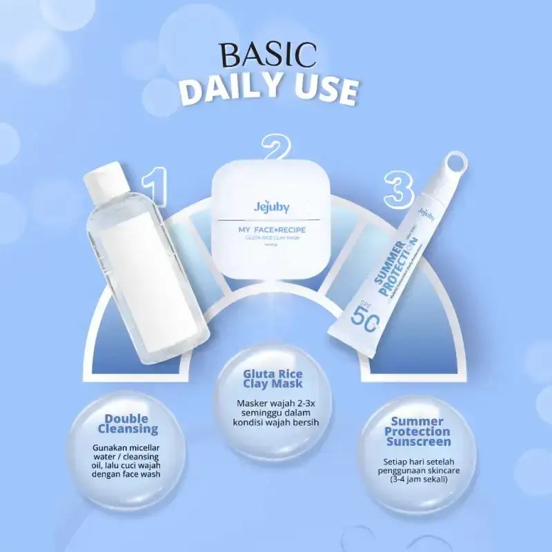 Promo [triple Pcs] Hybrid Sunscreen Daily Protection Spf 50 Pa ...