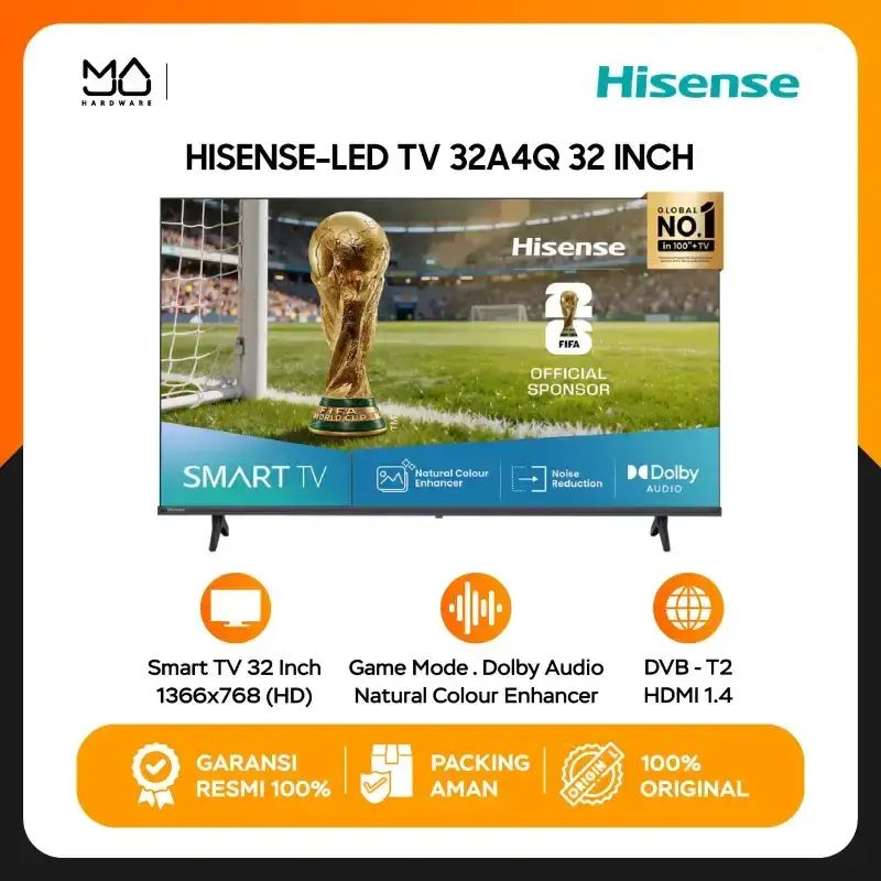 Hisense 32 A59S QLED FULL HD SMART VIDAA - TV e Hotel TV - EB Store