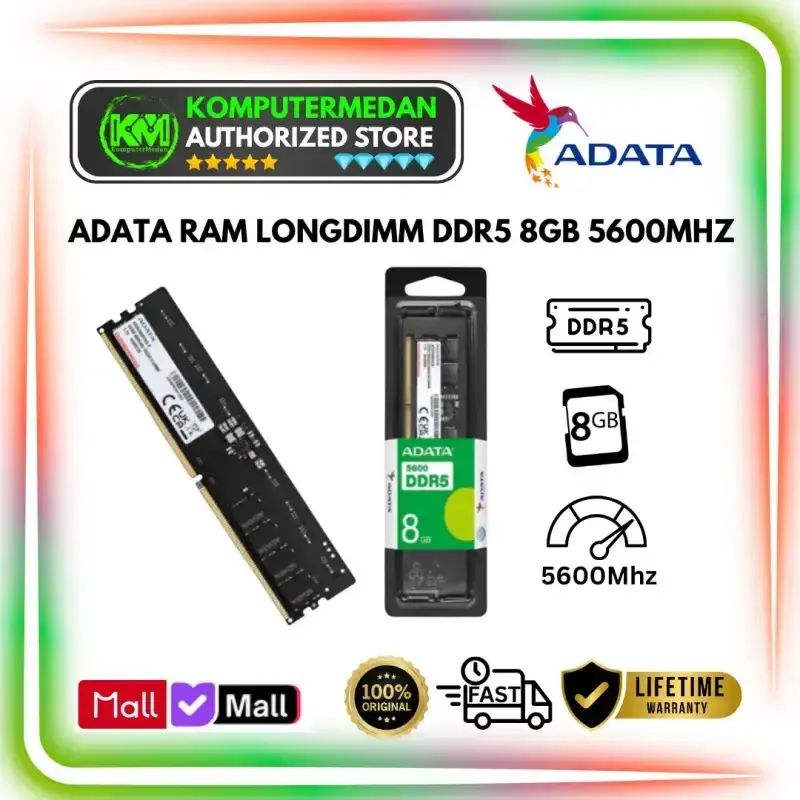 Jual Memory RAM Pc Adata Longdimm 8gb 5600mhz Ddr5 Di Seller ...