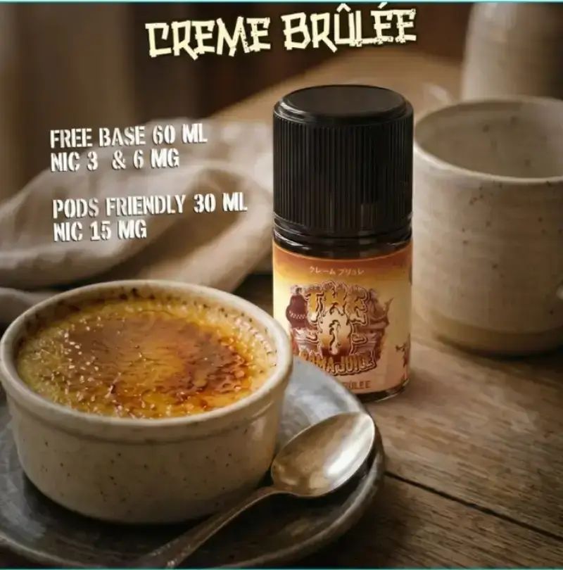 Liquid Vape The O Rama Jual The O Rama Juice Creme Brulee Orama 60ml 3mg 6mg By Poda X Fatriio ...