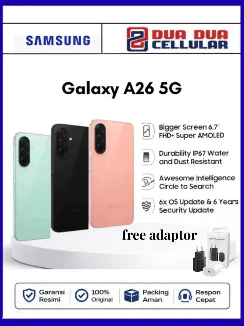 O2o Samsung Jual Samsung A26 5g 8/256 Garansi Resmi Di Seller 22 Cellular O2o ...