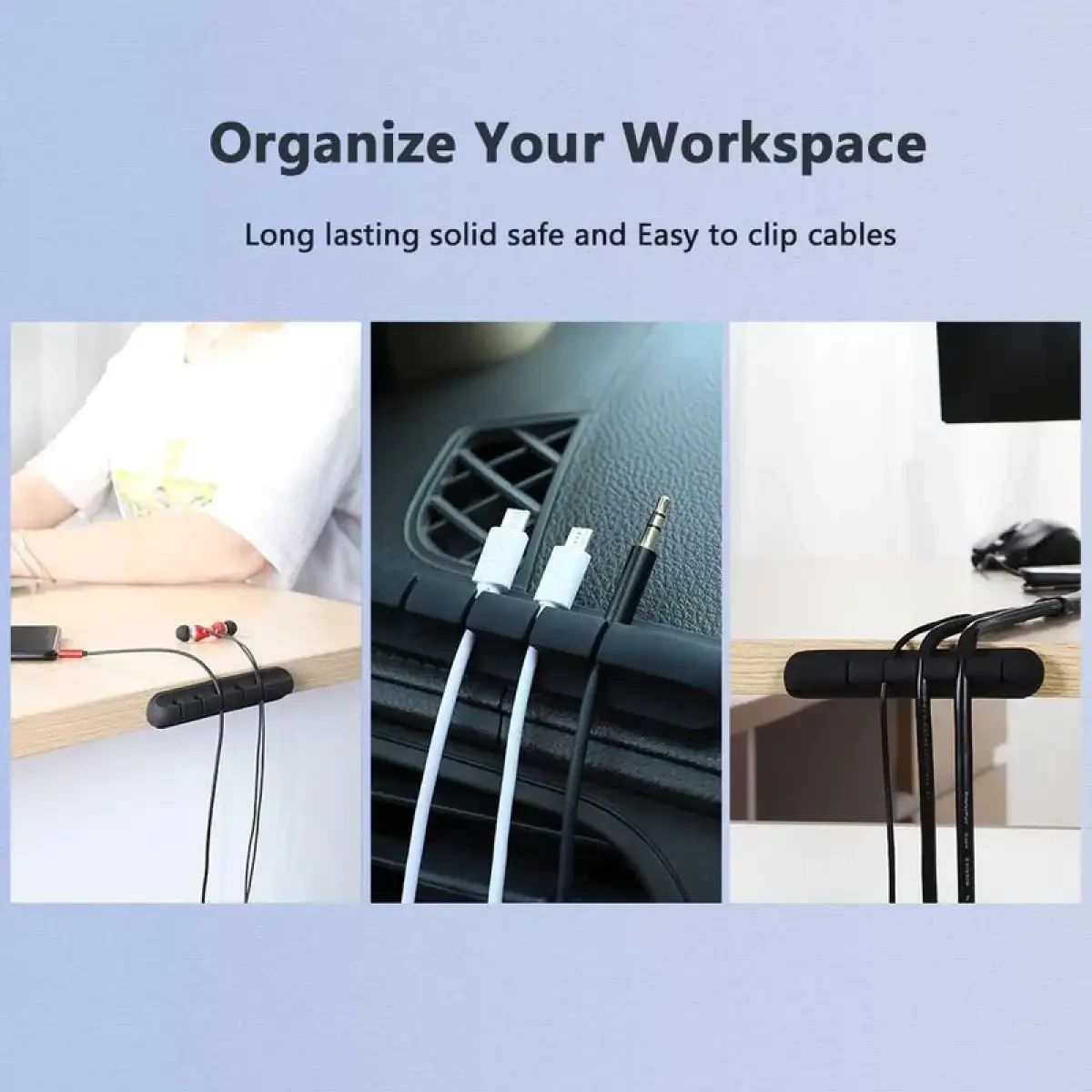 Jual Striveday Klip Kabel Adhesive Organizer - Merapikan Dan Mengatur ...