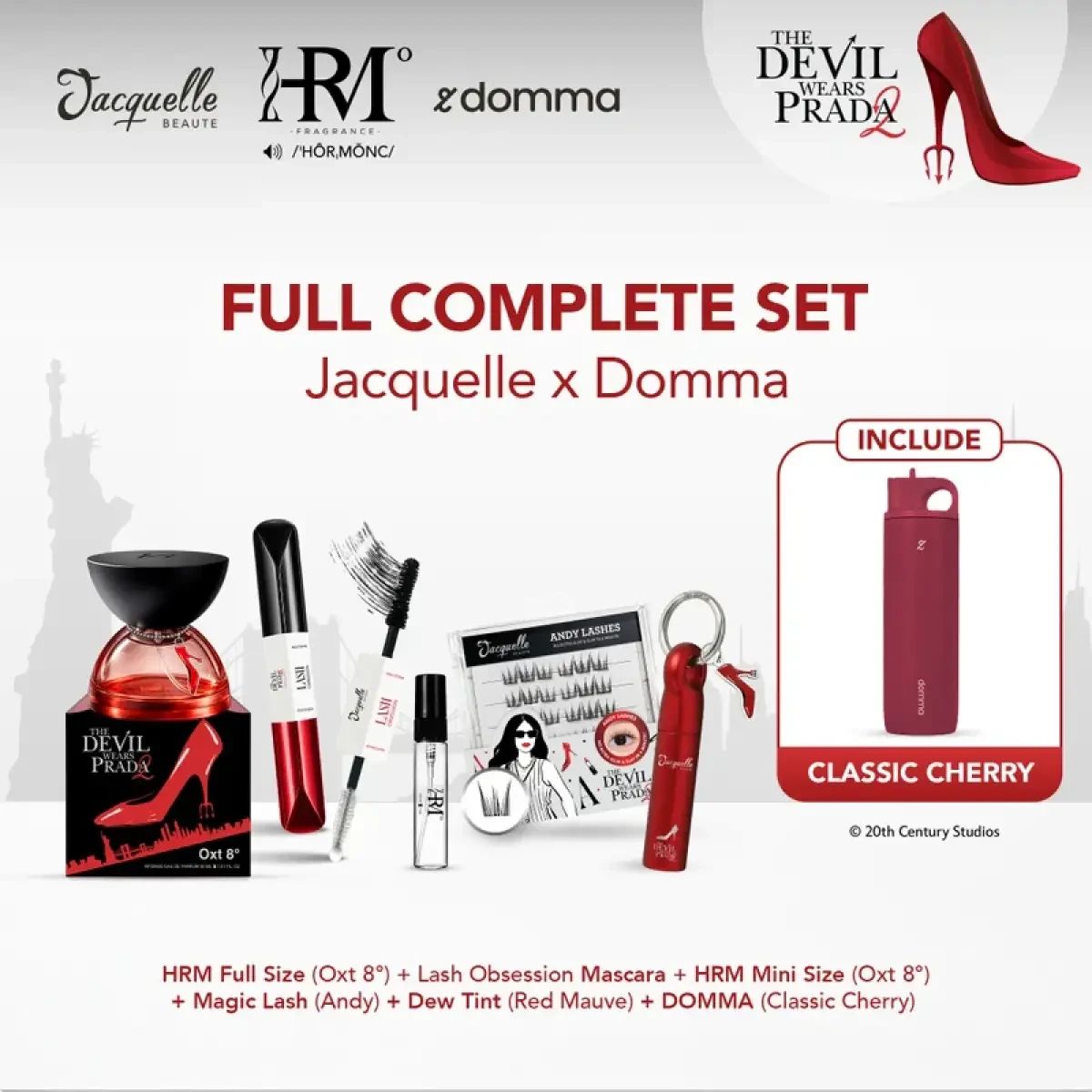 Promo Jacquelle X Devil Wear Prada 2 Full Complete Set Diskon 3% Di ...