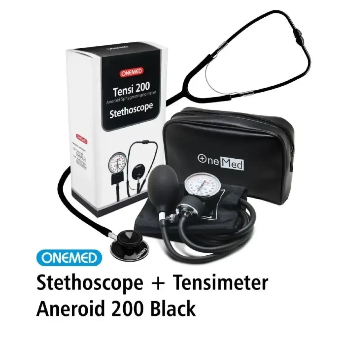 Jual Paket Set Tensimeter Stetoskop Onemed / Tensimeter Aneroid Medical ...