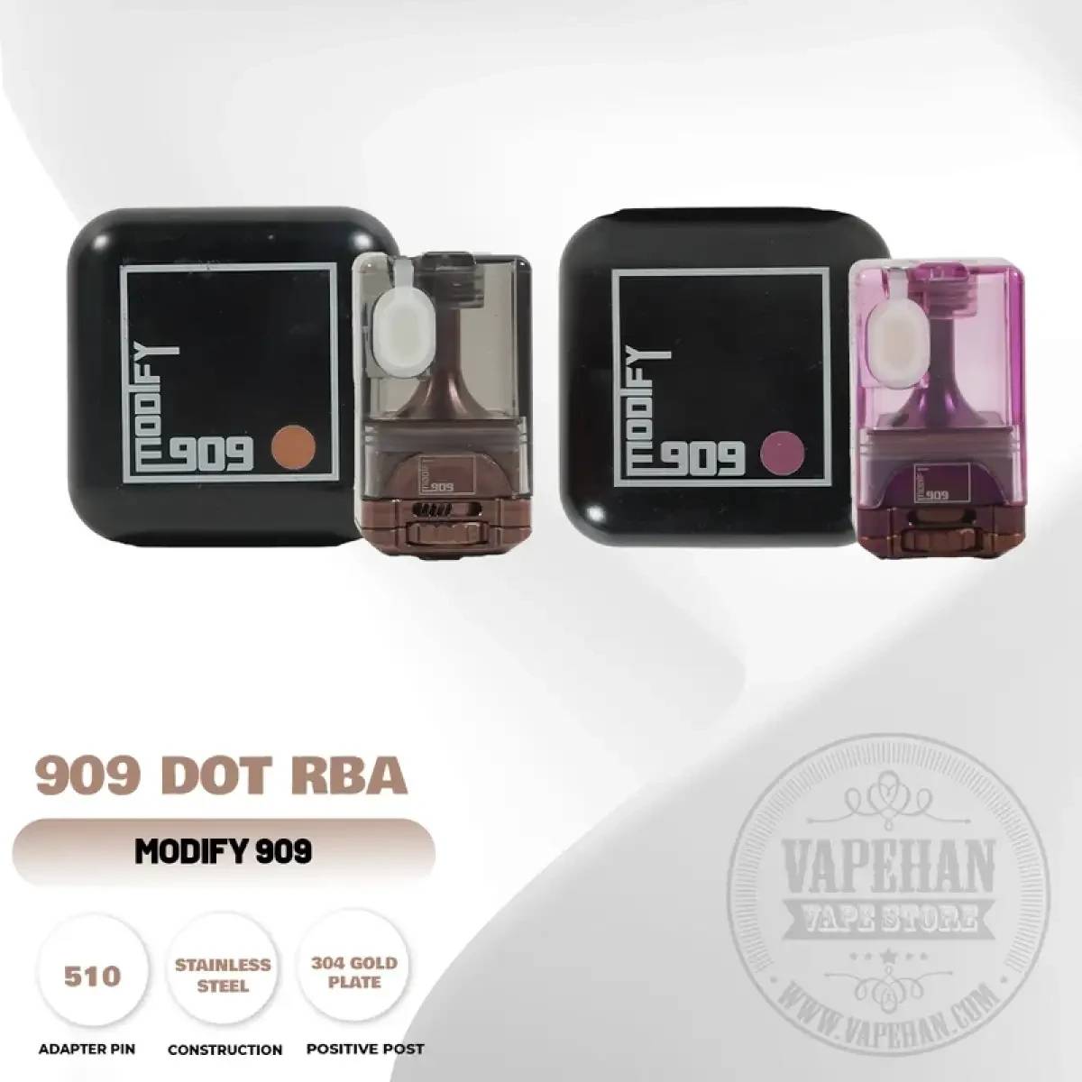 Jual Atomizer Vape Rba 909 Modify For Dotaio Dot Aio Authentic By Modify 909  Di Seller Vapehan Store - Vapehan Store - Kota Jakarta Timur | Blibli