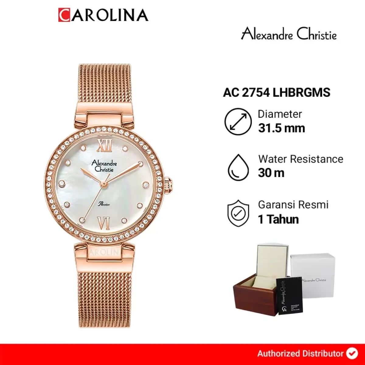 Promo Jam Tangan Wanita Alexandre Christie Passion Ac 2754 Lhbrgms ...