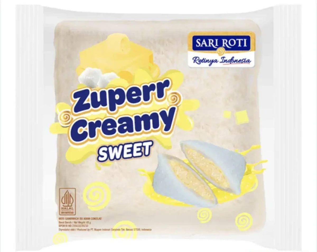 Jual Sari Roti Sandwich Zuperr Creamy Di Seller Sentral Market - Sako-3 ...