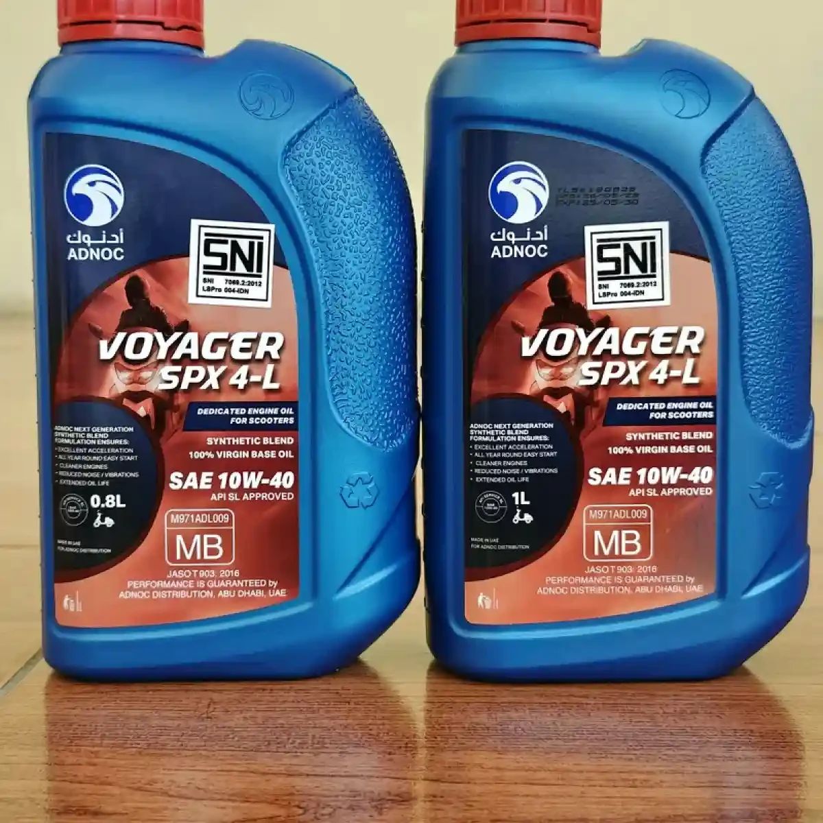 Jual Oli Motor Matic Original Adnoc Voyager Spx-4l 10w-40 Di Seller ...