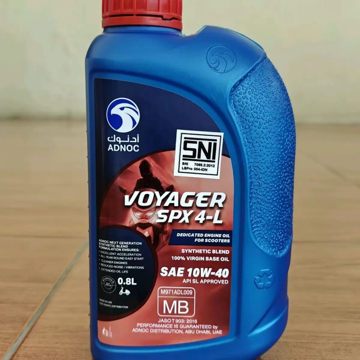 Jual Oli Motor Matic Original Adnoc Voyager Spx-4l 10w-40 Di Seller ...