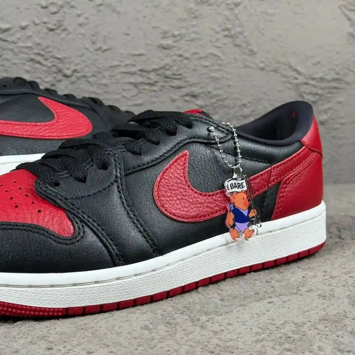 Jual Air Jordan 1 Low Og Black Varsity Red Banned 2026 (100 