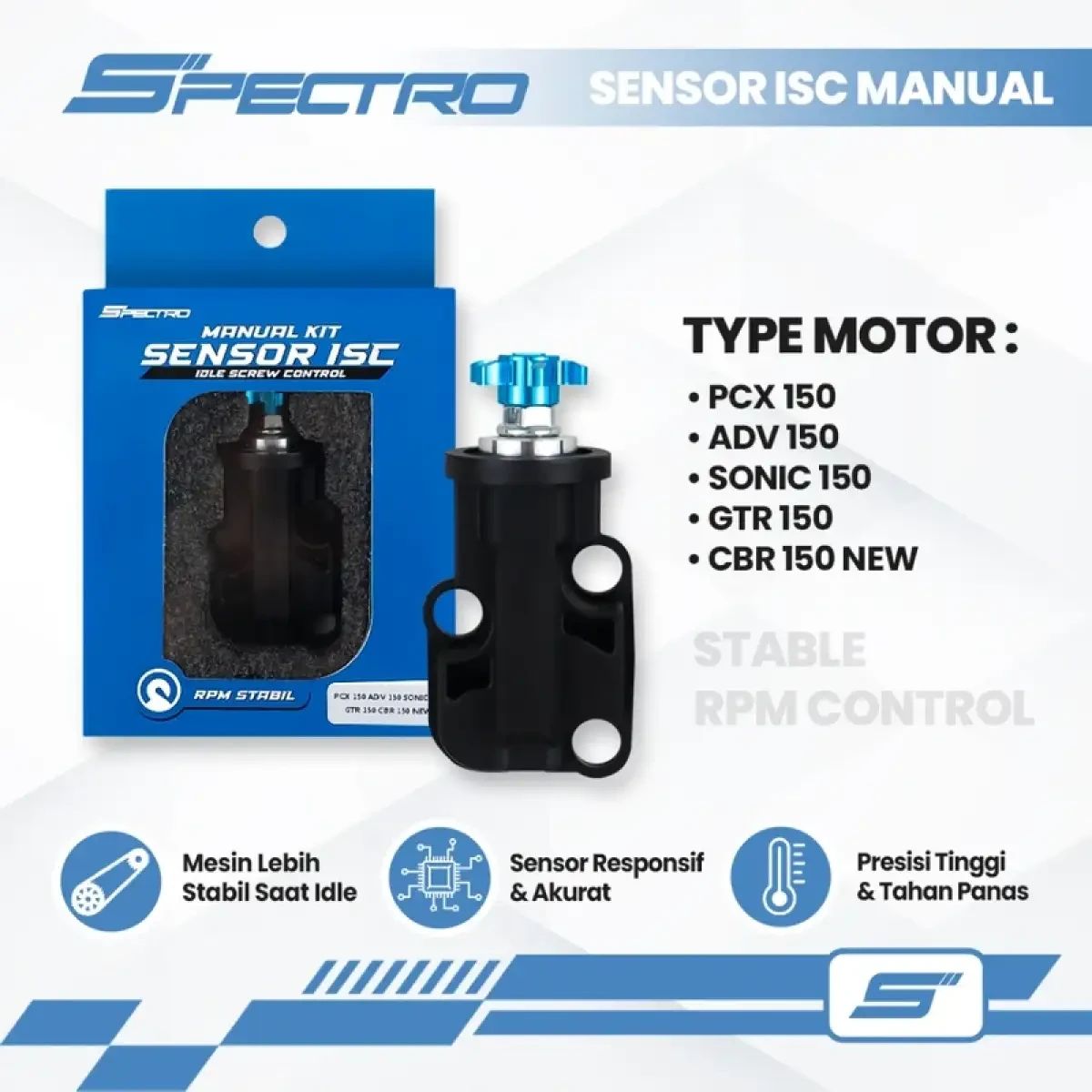 Isc Hf Sensor Jual Spectro Sensor Langsam Isc Pcx Adv Sonic Gtr Cbr 150 New Idle ...